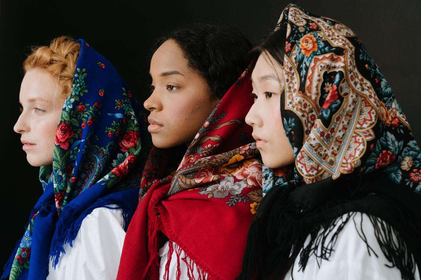 three girls present for handmade jewelry