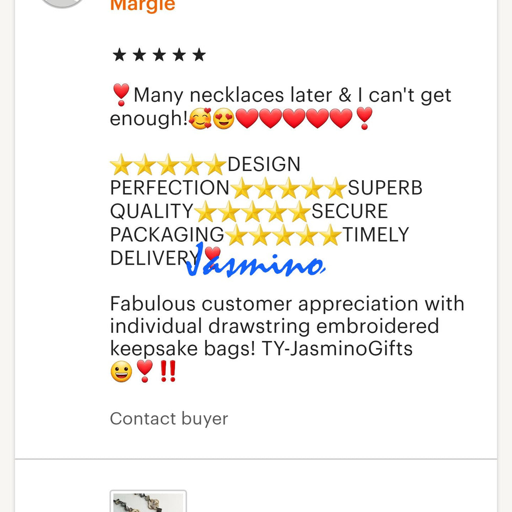 
                  
                    customers write good reviews for the horn jewelry and the best horn supplier
                  
                